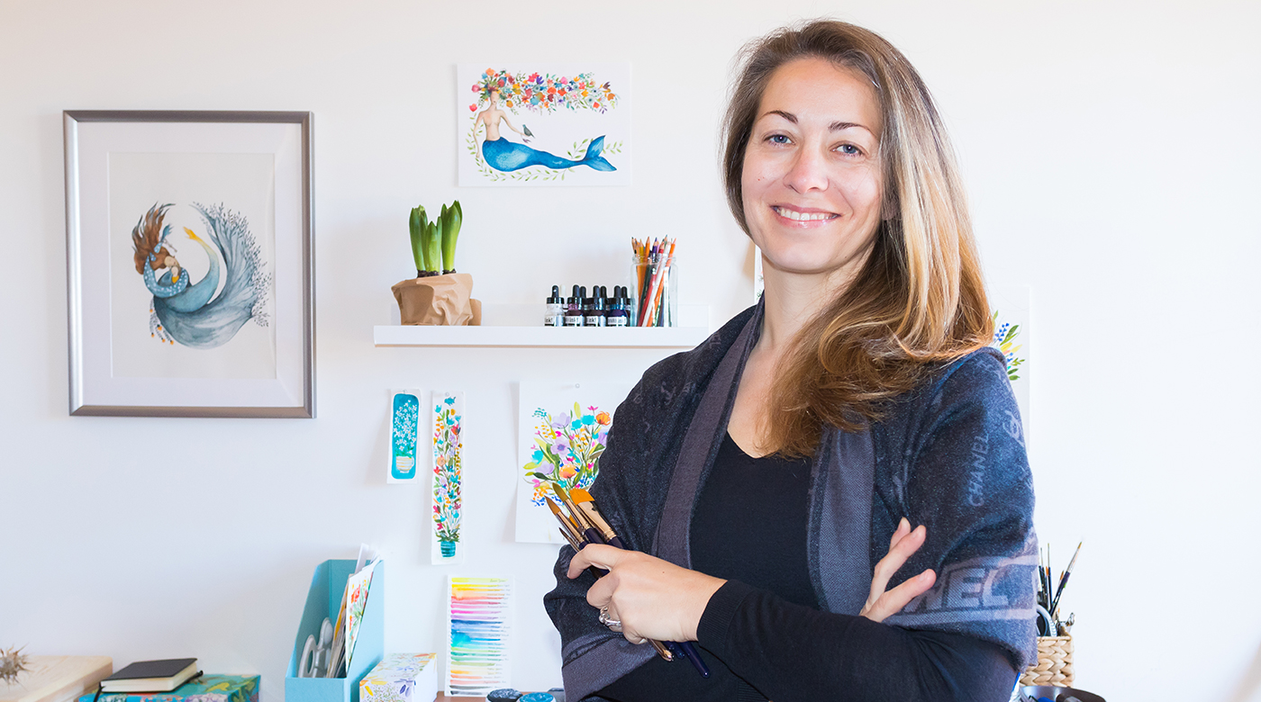 Barbara Lovrich blüht auf Das Leben auf Mallorca