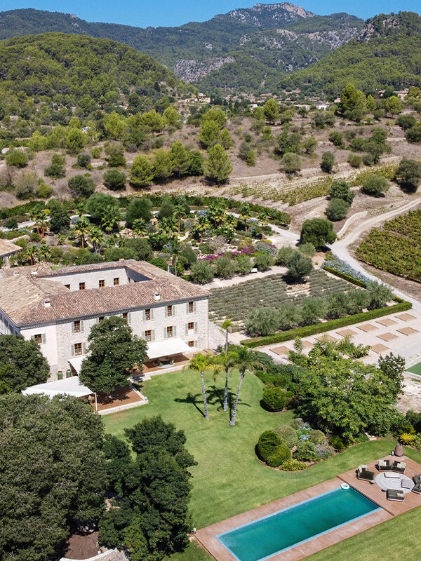 Living Blue Mallorca - Finca Country Estate Puigpunyent from Living Magazine 155th