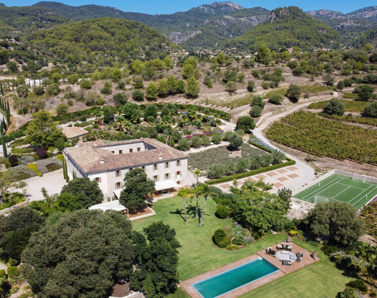 Living Blue Mallorca - Finca Country Estate Puigpunyent from Living Magazine 155th