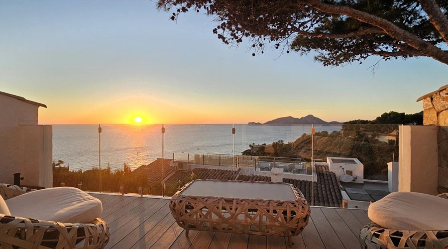 Zeitgenössisches Triplex mit Meerblick und Gästeapartment in Puerto de ...