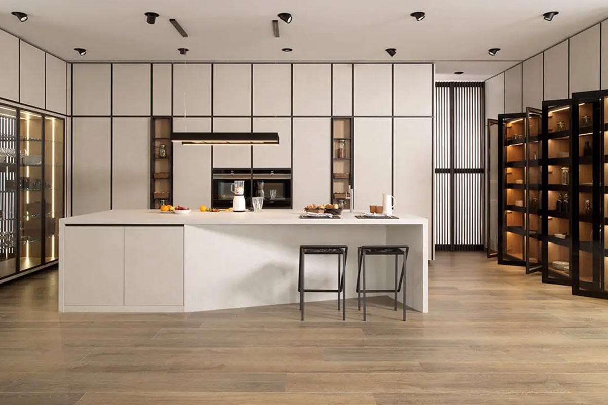 Das unendliche Universum der Porcelanosa-Küchen