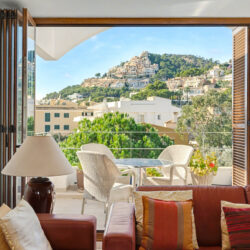 Penthouse apartment for sale rooftop terraces harbour views port d’andratx