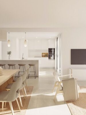 Contemporary duplex apartment for sale in palma with private terraces and a communal pool