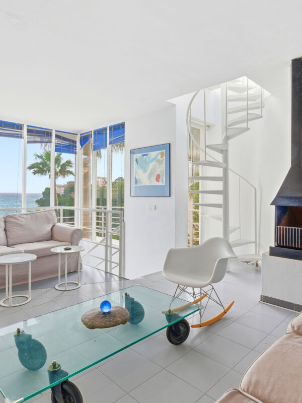 Scandinavian-style villa with a breathtaking sea view for sale in port andratx