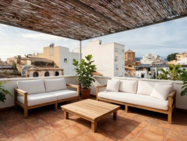 Stylish new-build apartment with pool access in santa catalina