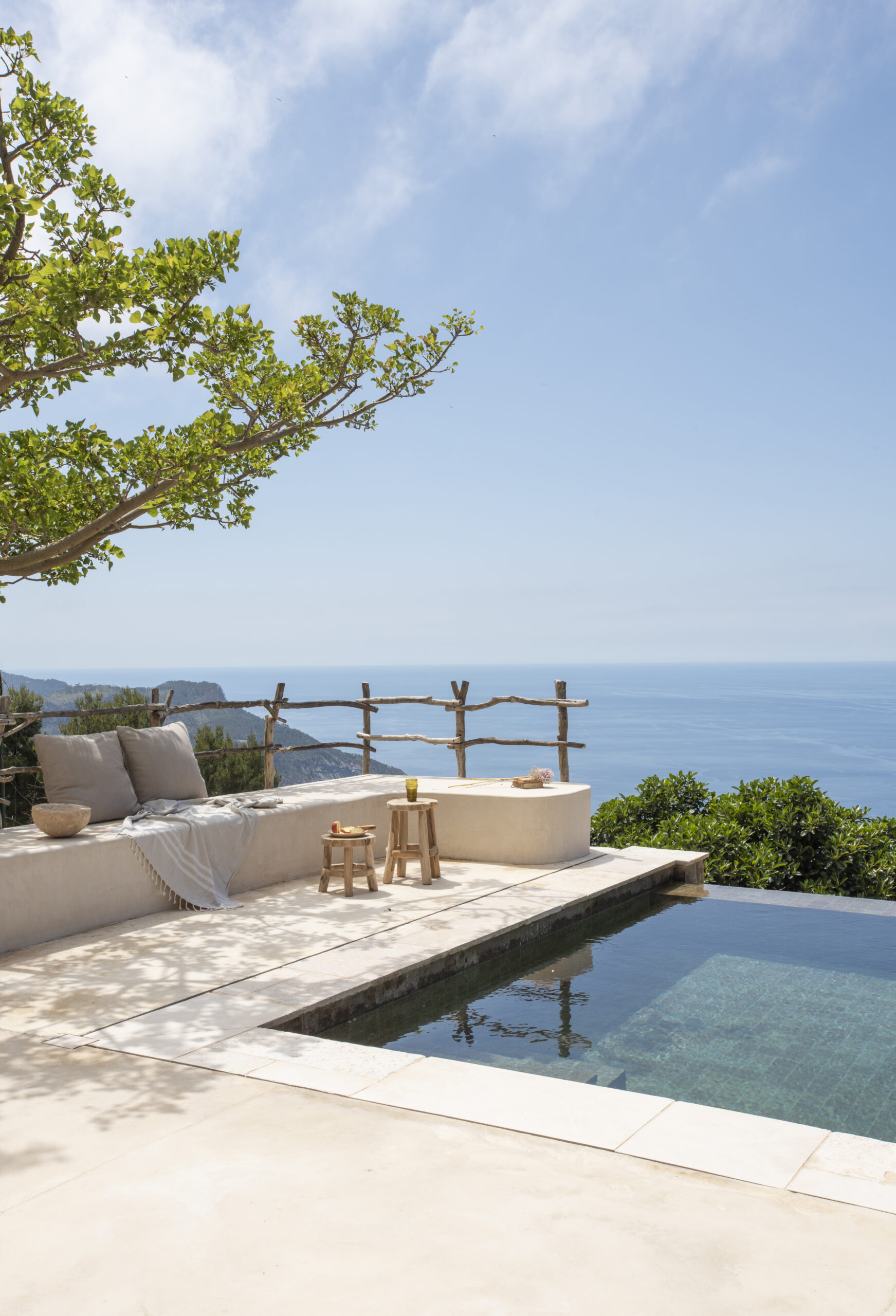 A crafted living space Valldemossa home by moredesign