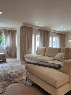 Refined 3-bedroom apartment overlooking santa catalina church for sale in palma