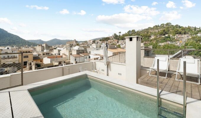 Sustainable passive house townhouse for sale in pollensa