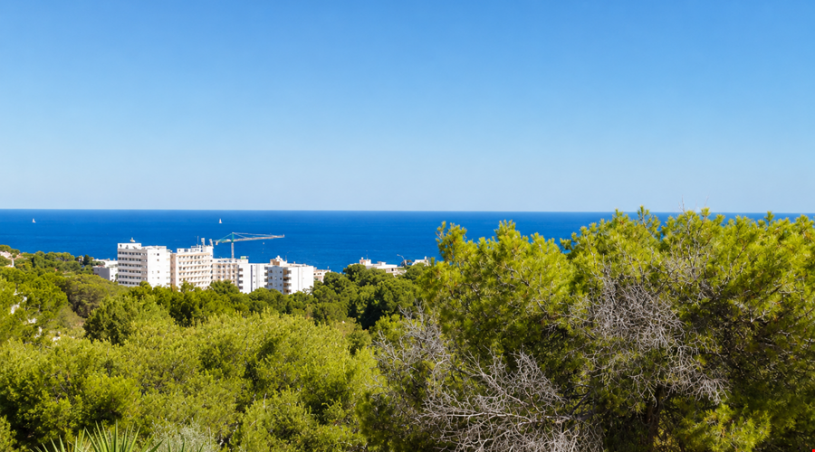 Mediterranes Stadthaus mit privatem Pool und Dachterrasse zum Verkauf in Costa d’en Blanes